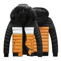Voncos muške zimske dukseve - tanka fit zgušnjava odjeća modna lagana topla džemper casual jakna za