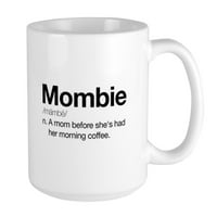 Cafepress - Mombie - OZ keramička velika krigla