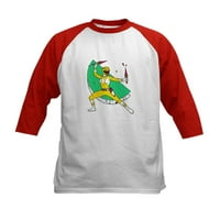 Cafepress - Power Rangers Yellow Ranger Kids Baseball majica - Dječji pamučni bejzbol dres, majica s