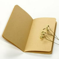 Tvrdo pokriće klasične notebook antikne cvjetne ravnodnevne dnevne planer smeđe časopise za pisanje