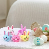 Uskršnji zečji prstenovi za djecu prerušiti prstenove nakit postavljene igračke za djevojčice za djevojčice