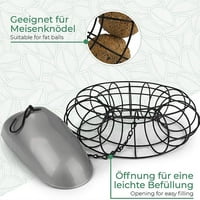 Badymincsl vrtni predmeti na čišćenju ili prodaju Hangable Feeder za ptičje ptice Love Washing Wild Bird Feeder Anti-vjeverice Hummingbird Feeder