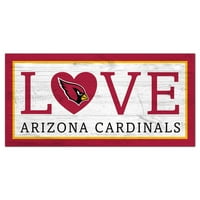 Arizona Cardinals 6 '' 12 '' Tim Love Sign