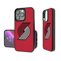Portland Trail Blazers Solid Design iPhone Bump Case