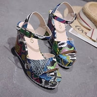 Otvoreni modni modni modni ženski rimski ljetni klinovi papuče sandale cipele ženske sandale