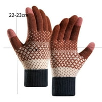 Mittens za žene hladne vremenske rukavice rukavice mitten žene žene zimske remenske rukavice tople pletene