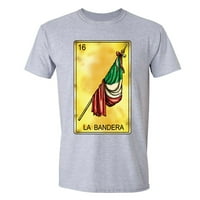 Xtrafly Odjeća Muška majica LA Bandera Loreria Chicano Meksiko Zastava Meksičke Humor majice