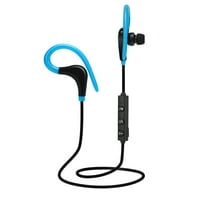 Bluetooth 4. Sportske slušalice koje rade bežične slušalice stereo uši ušne slušalice za uho, plavo