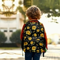 Suncokretoročni delikatni set školske torbe Novost opuštene putne torbe sa bočnim džepovima za poklon