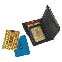 RONGSI Šarene držač RFID kartice, skup držača za kreditne kartice RFID kartice RFID ID kartice za žene