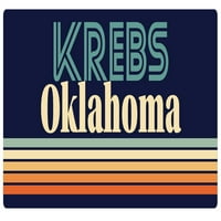 Krebs Oklahoma frižider magnet retro dizajn