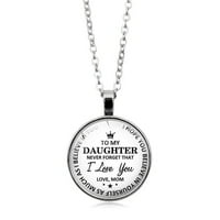 Pgeraug pokloni za žene Inspiration ogrlica pokloni za kćer rođendanski pokloni Volim te ogrlica nakita