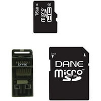 Dane-ELEC 16GB microSDHC flash kartica KIT CIT W SD & USB adapter