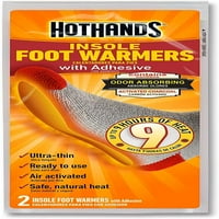 Hothands uložak za noge za noge sa ljepljivim toplijem