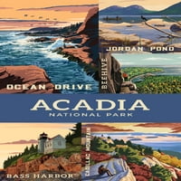 Nacionalni park Acadia, kolaž