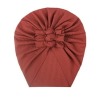 Miayilima Baby Fashion Solid Hat Cvijeće HAT zimska kapu guma za toplu kapuljaču