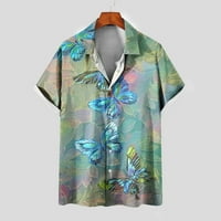 Njoeus muns majica Comfort Colors Thirt muške havajske majice 3D ne-pozicionirana majica kratkih rukava