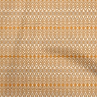 Onuone viskozne šifon narančasto tkanine Ikat zanatske projekte Dekor tkanina Štampano od dvorišta široko