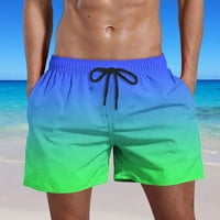Mensshorts Clearence uzorak bib hlače COVERALL sa džepovima Hlače za crtanje plaže Elastičnost muških