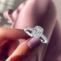Heiheiup sa sjajnim poklonom Ženska ženska nakit prsten za prsten cirkonijske prstenje