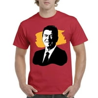 - Muška majica kratki rukav, do muškaraca veličine 5xl - Ronald Reagan