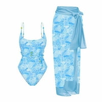Awdenio Weimsuit za kupaće komiče jedan komad, ženski kupaći kostimi jednodijelni kupaći kostim bikini