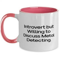 Introvertni, ali voljni razgovarati o otkrivanju metala. Dvije tonske 11oz krigle, otkrivanje metala