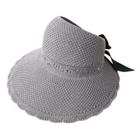 Šeširi za muškarce Ženska ljetna plaža Vrhunska otvorena šešir Širok vizir preklopi naklonjeni kape