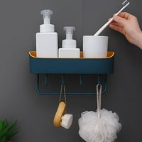 Dainzusyful Kuhinjski pribor set kupaonica Organizator plastike kupaonice za tuš zidni šampon Držač