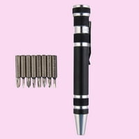 Rosarivae u mini uređajima za popravak alata Višenamjenski mini aluminijski precizni olovka vijak odvijač