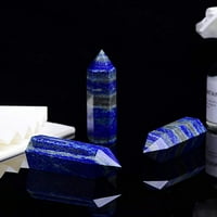 Plavi Lapis Lazuli Prirodni iscjeljivanje kristalni štapići, 2 - 2.4 visina, osetljivi prizmi štapić, reiki chakra kamen, kvarc