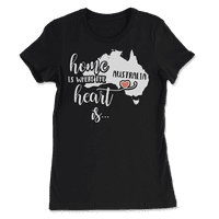 Majica Australija - Dom je mjesto gdje je srce