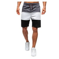CLlios muški kratke hlače Ljetna casual fitness bodybuilding džepni blok blok Sportske kratke hlače
