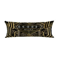 Zlatni vintage zlatni roštilj crne paralelne linije gradijentno jastuk nalik na jastučni jastučni jastučni