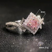 Prstenovi za žene Božić prodaja Dijamantna prekrasna zabava Žene Zircon Legura zvona na nakitu na klirensu