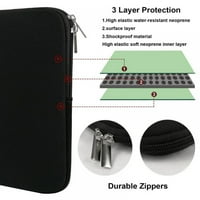 Prenosni rukav za višeslojni i veličina CASE CASE vodootporna neoprenska notebook računala džepna tableta
