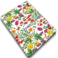 Kaishek Hard Case Shell pokrivač samo za MacBook Pro 16 - A2141, cvijeće 66