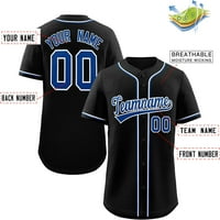 Prilagođeni bejzbol dres šibljem personalizirane bejzbol košulje Sportske uniforme za muškarce žene