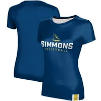Ženska plava Simmons University Sharks odbojkaška majica