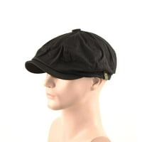 Muškarci Vintage Painter Beret Hats Ljetni osmerokutni newboy kapa šešir bršljana ravna G4N0