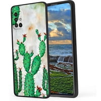Cactus-Watercolor-telefon, deginirani za Samsung Galaxy A 4G futrola za muškarce žene, fleksibilan silikonski