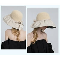 Muški šeširi za kampovanje za žene Žene Žene Na otvorenom za sunčanje Sunčani šešir Svi privezeni dvostrani