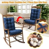 Jastuk jastuk sjedala bez klizanja mekano ljuljanje CHAIASE set popločani kućni tekstil stolica pamučni