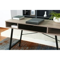 Kućni ured za pisanje stol, moderan drveni studentski sto, stol za dnevni boravak ili spavaća soba,