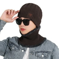 Aoochasliy Winter Hats Clearence 2 komada Debela zimska granična šeširka Set Warm pleteni šešir debeli