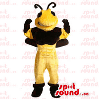 Prilagođeno je sve pčelinje maskote bez mnogih pruga - maskote pčele