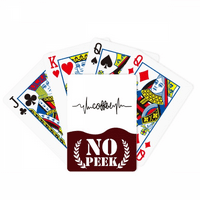 CHOFE QUOTE Art Deco Fashion Peek Poker igračka karta Privatna igra