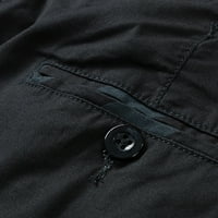 Caveitl Atletski kratke hlače za muškarce, muški usmjereni znak Radne kratke hlače s višestrukim džepom