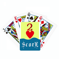 Love Moon Heart Poker Score Poker igračka karta Inde