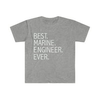 Najbolji morski inženjer ikad unise majica s-3xl karijera matura